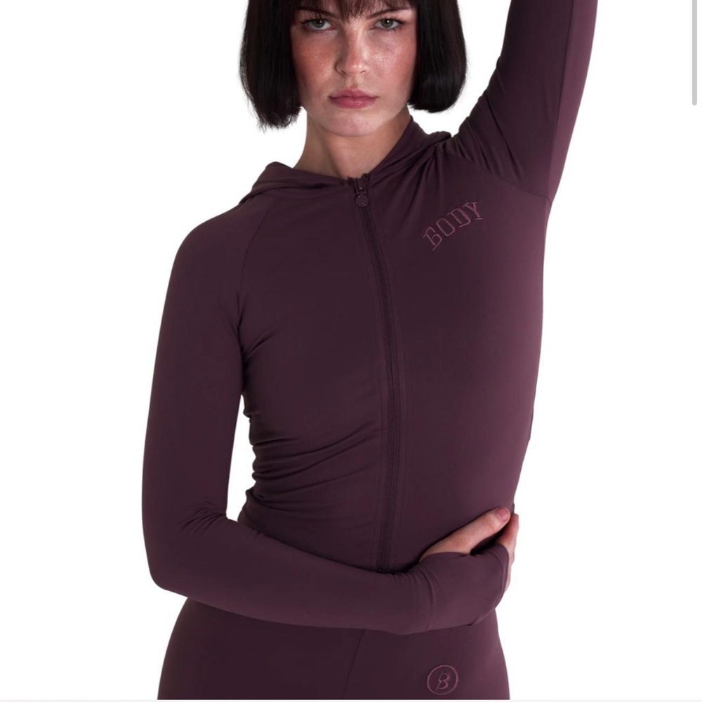 Body by Raven Tracy Basics Hoodie – Bordeaux (XS)